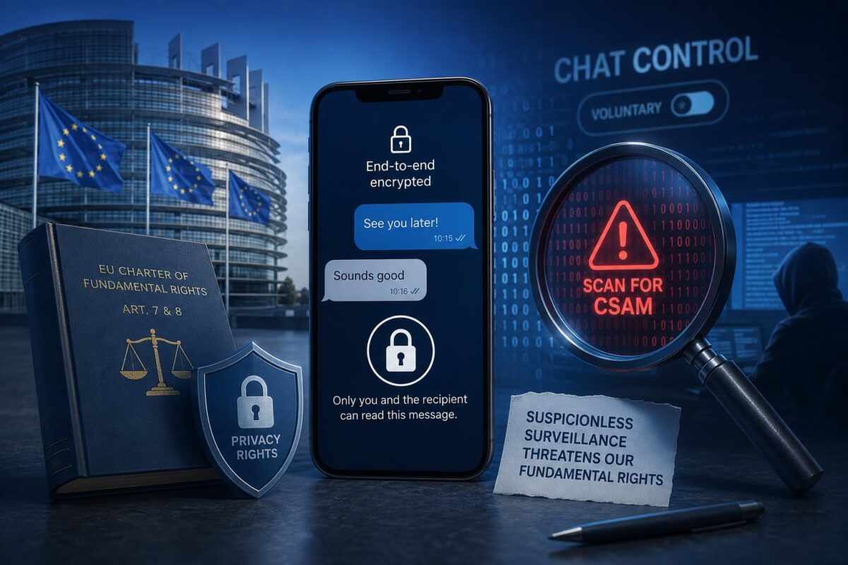 Chatkontrolle: Was die Entscheidung des EU-Parlaments für die Vertraulichkeit unserer Kommunikation bedeutet